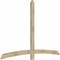 Ekena Millwork Bellingham Rough Sawn Timber Gable Bracket, Douglas Fir, 84"W x 56"H x 2"D x 4"F, 16/12 Pitch GBW084X56X0204BEL00RDF - alternate 2